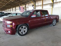Salvage trucks for sale at Phoenix, AZ auction: 2015 Chevrolet Silverado K1500 LTZ
