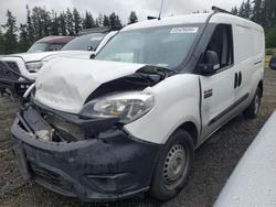 Salvage trucks for sale at Arlington, WA auction: 2021 Dodge RAM Promaster City