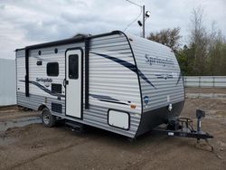 Salvage trucks for sale at Davison, MI auction: 2019 Keystone 2019 Dutchman Springdale