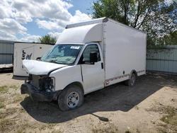 Salvage cars for sale from Copart Wichita, KS: 2022 Chev Rolet Express G3500