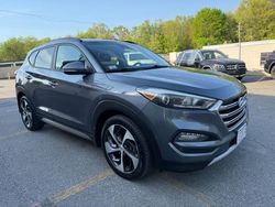 Vehiculos salvage en venta de Copart North Billerica, MA: 2017 Hyundai Tucson Limited