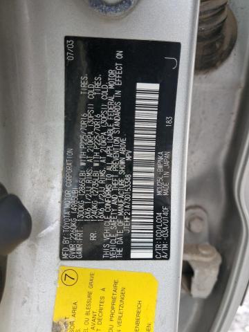 2003 Toyota Highlander Limited