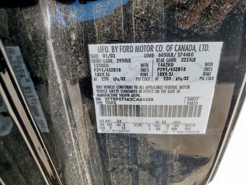 2003 Ford F150 SVT Lightning