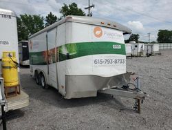 Salvage trucks for sale at Lebanon, TN auction: 2014 Wells Cargo Enclosed Cargo Trailer
