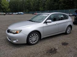 Subaru Impreza salvage cars for sale: 2009 Subaru Impreza 2.5I Premium