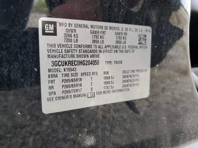 2017 Chevrolet Silverado K1500 LT