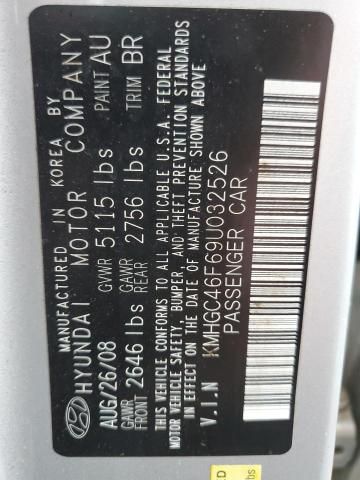 2009 Hyundai Genesis 4.6L