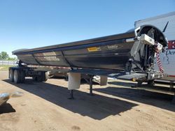 Salvage trucks for sale at Brighton, CO auction: 2022 Smit HCO SX2-40-34 Side Tilt Dump Trailer