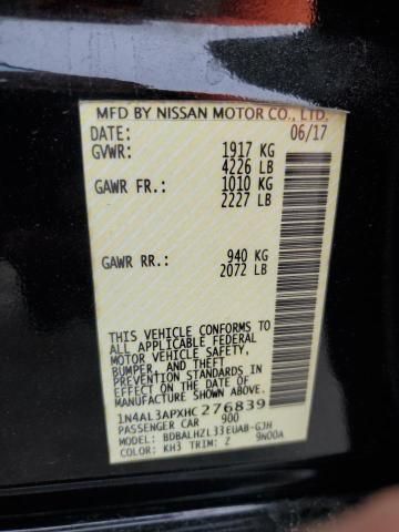 2017 Nissan Altima 2.5