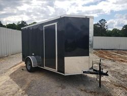 Salvage cars for sale from Copart Eight Mile, AL: 2025 Unknown 2025 J & C Suppliers 6X12SA Enclosed Cargo Trailer