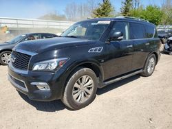 Infiniti QX80 salvage cars for sale: 2017 Infiniti QX80 Base
