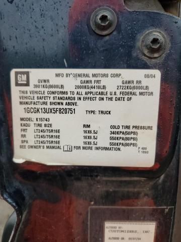 2005 Chevrolet Silverado K1500 Heavy Duty