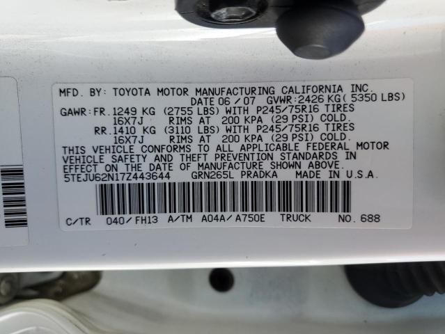 2007 Toyota Tacoma Double Cab Prerunner