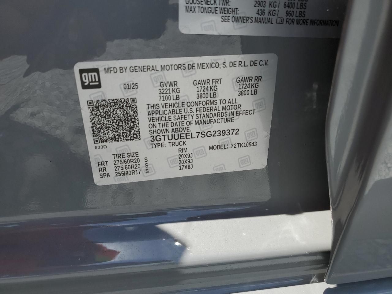 2025 GMC Sierra K1500 AT4