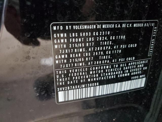 2018 Volkswagen Tiguan SE