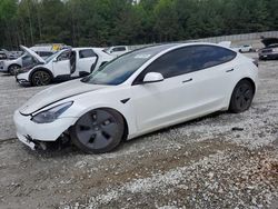 Salvage cars for sale from Copart Gainesville, GA: 2022 Tesla Model 3
