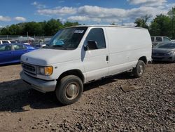Salvage cars for sale from Copart Chalfont, PA: 2000 Ford Econoline E250 Van