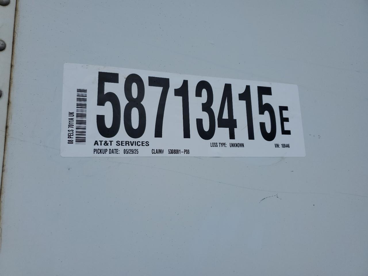 2008 Pelsue UE 7011ABSC-012 Fiber Optic Splicing Trailer