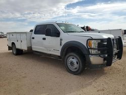Salvage trucks for sale at Andrews, TX auction: 2017 Ford F550 Super Duty