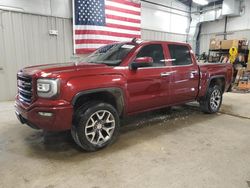 Salvage trucks for sale at Casper, WY auction: 2016 GMC Sierra K1500 SLT