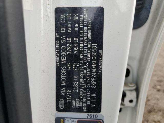 2019 KIA Forte fe