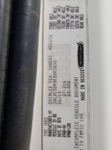 2015 Freightliner M2 112 Medium Duty