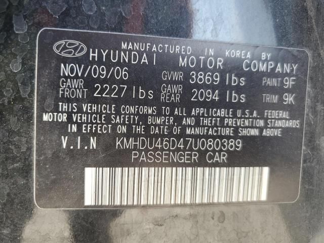 2007 Hyundai Elantra GLS