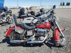 Salvage motorcycles for sale at Airway Heights, WA auction: 1981 Harley-Davidson Flhs