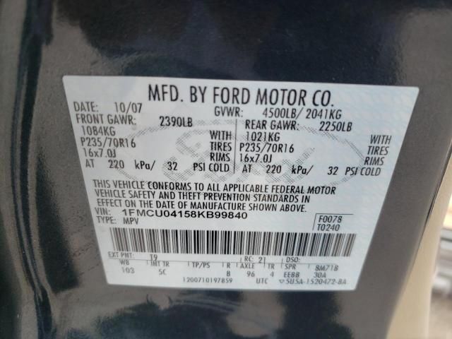 2008 Ford Escape Limited