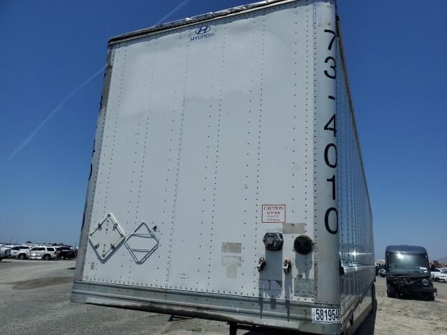 2014 Hyundai Translead VC2530152-AJS DRY Van Trailer
