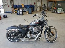 Salvage motorcycles for sale at Sikeston, MO auction: 2012 Harley-Davidson XL1200 V