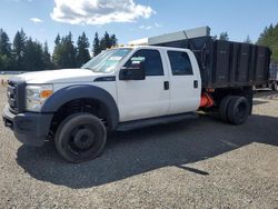 Salvage trucks for sale at Arlington, WA auction: 2016 Ford F450 Super Duty