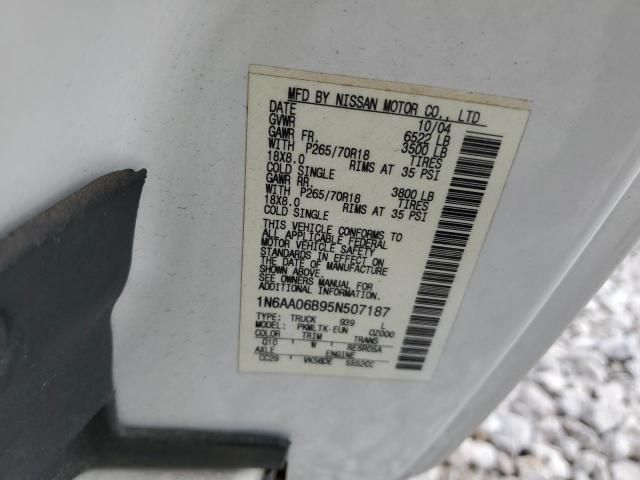 2005 Nissan Titan XE