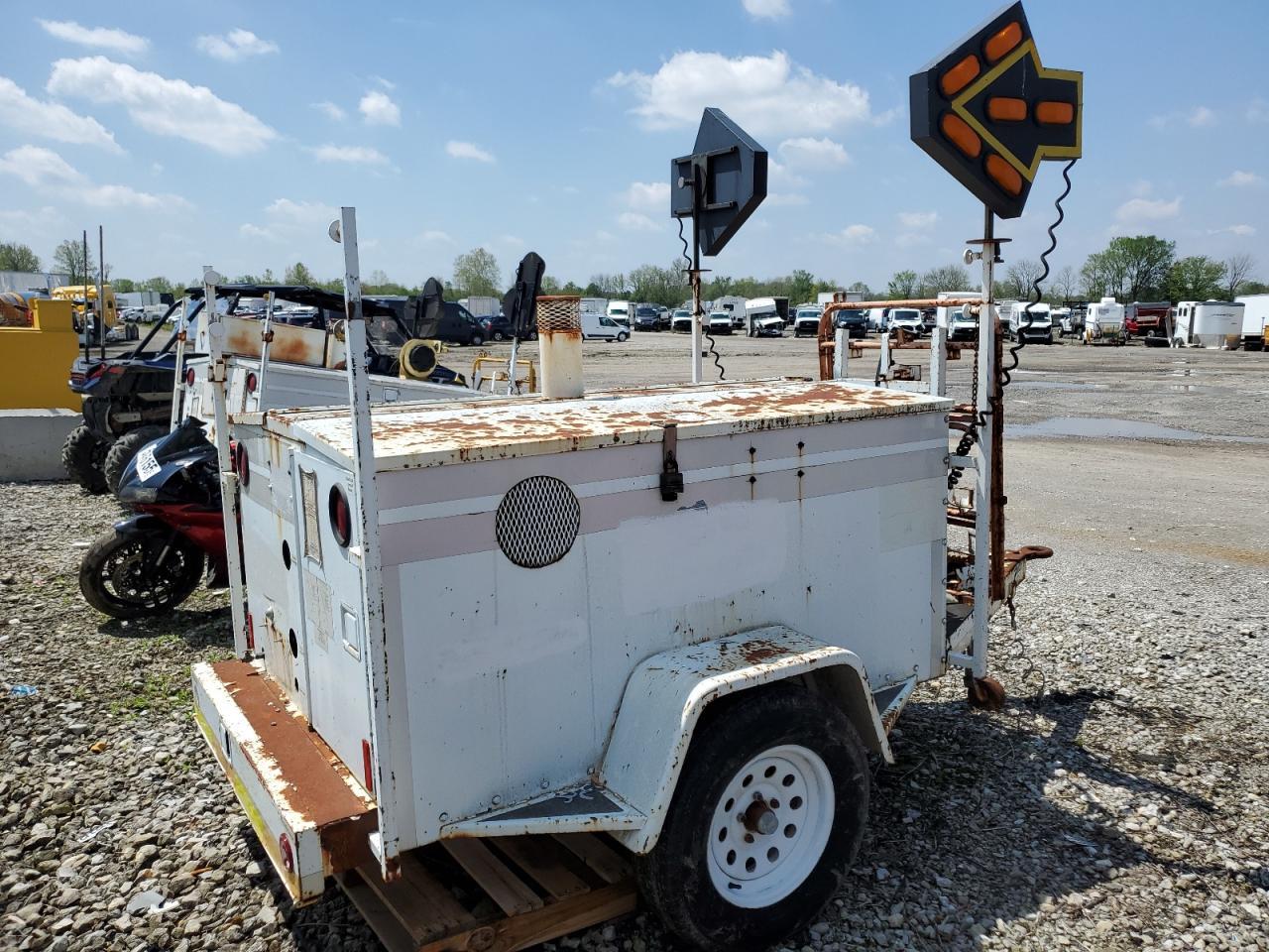 1978 Unknown 1977 Indiana Bell 1500-3B Manhole Support Trailer