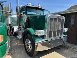 Salvage trucks for sale at Brookhaven, NY auction: 2017 Peterbilt Tractor 389
