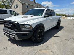 Salvage trucks for sale at North Billerica, MA auction: 2016 Dodge RAM 1500 Rebel