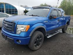 Salvage trucks for sale at East Granby, CT auction: 2010 Ford F150 Super Cab