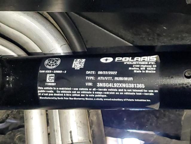 2022 Polaris RZR Turbo R 4 Ultimate