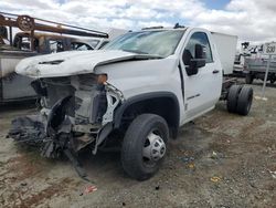 Salvage trucks for sale at San Diego, CA auction: 2022 Chevrolet Silverado C3500