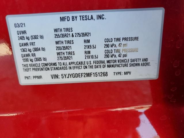 2021 Tesla Model Y
