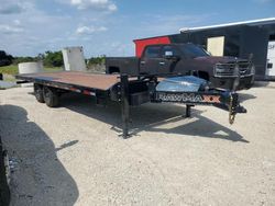 Salvage trucks for sale at Arcadia, FL auction: 2025 Rawmaxx DTX24BP14K Tilt Deck Trailer