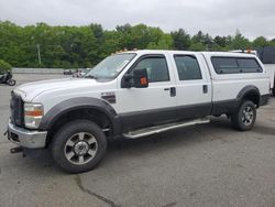 Salvage trucks for sale at Exeter, RI auction: 2008 Ford F350 SRW Super Duty