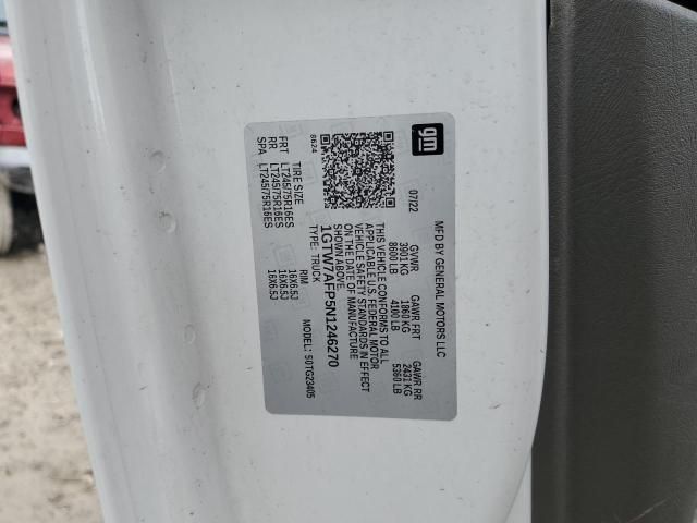 2022 GMC Savana G2500