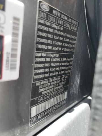 2017 Land Rover Range Rover Supercharged