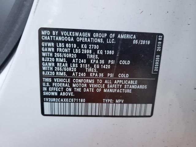 2019 Volkswagen Atlas SE