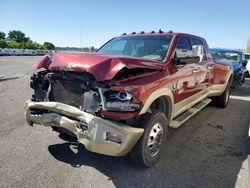 Salvage trucks for sale at Cahokia Heights, IL auction: 2015 Dodge RAM 3500 Longhorn