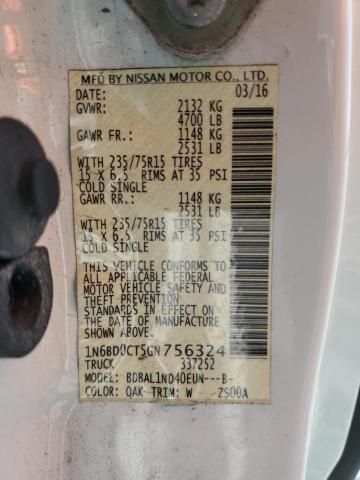 2016 Nissan Frontier S