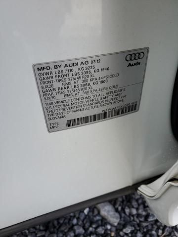 2012 Audi Q7 Prestige