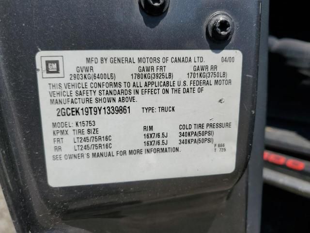 2000 Chevrolet Silverado K1500