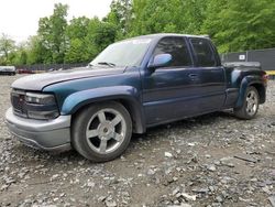 Salvage trucks for sale at Waldorf, MD auction: 2001 Chevrolet Silverado C1500